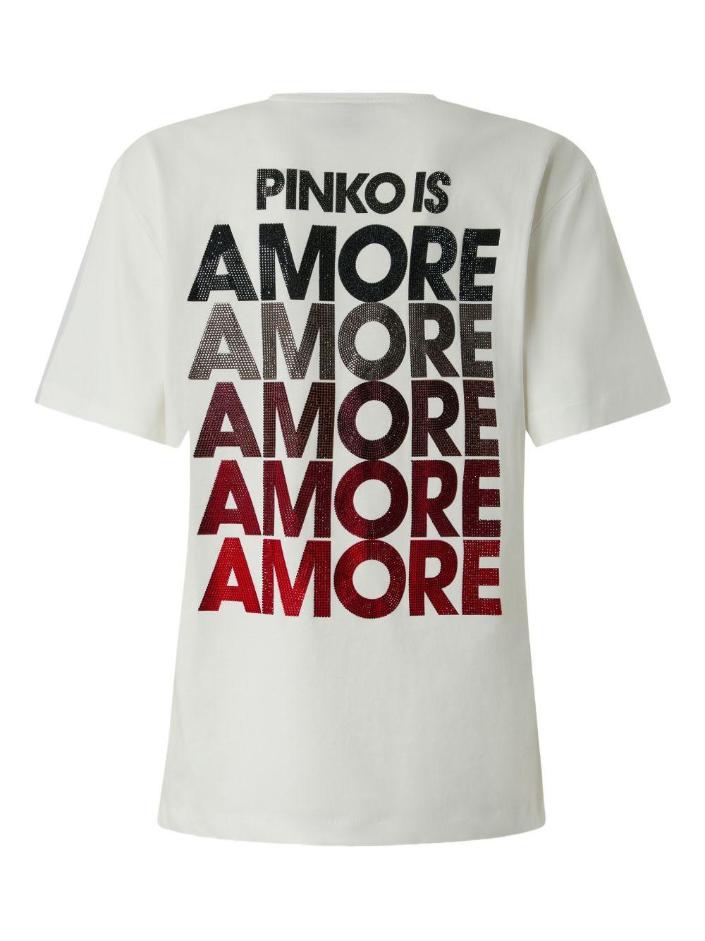 T-shirt con decorazione 