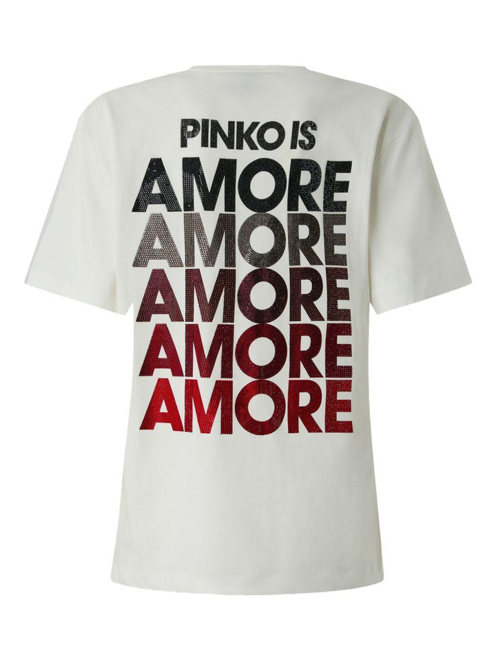 T-shirt con decorazione 