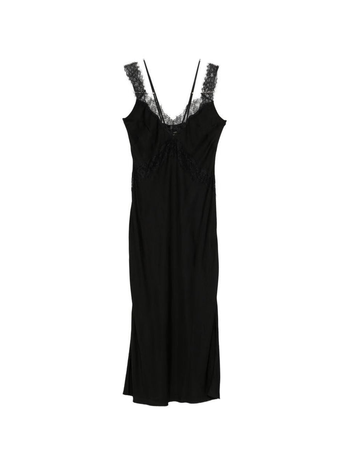 Abito midi Anise con scollo a V 