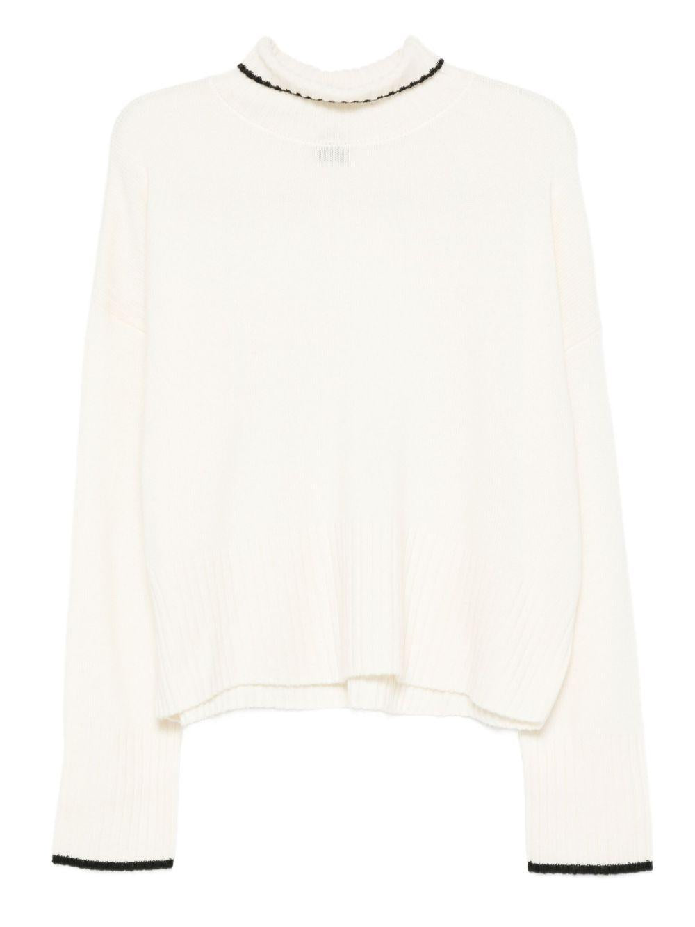 Maglione a collo alto 
