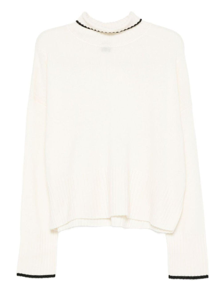 Maglione a collo alto 