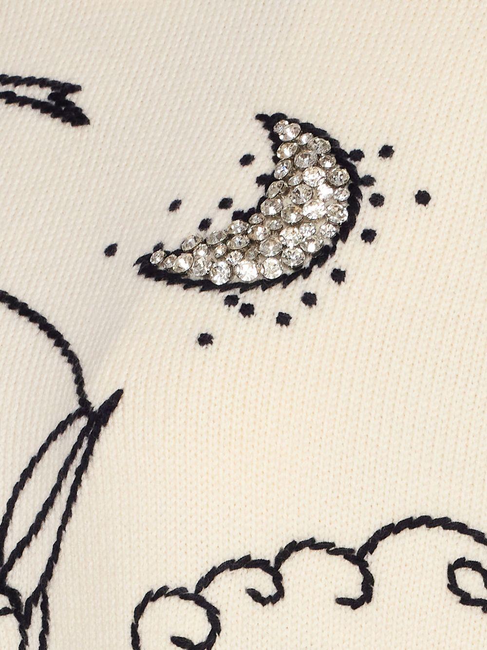 Maglione con ricamo 