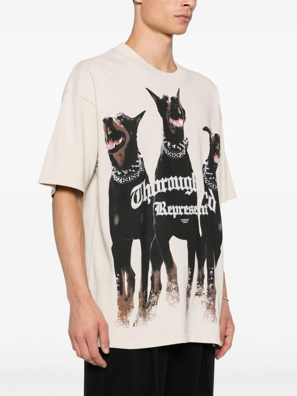 T-shirt bianca Thoroughbred 