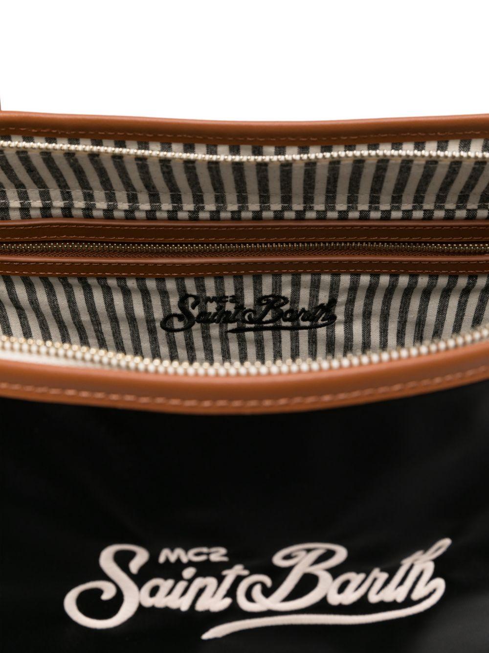 Borsa tote Lou con logo ricamato 