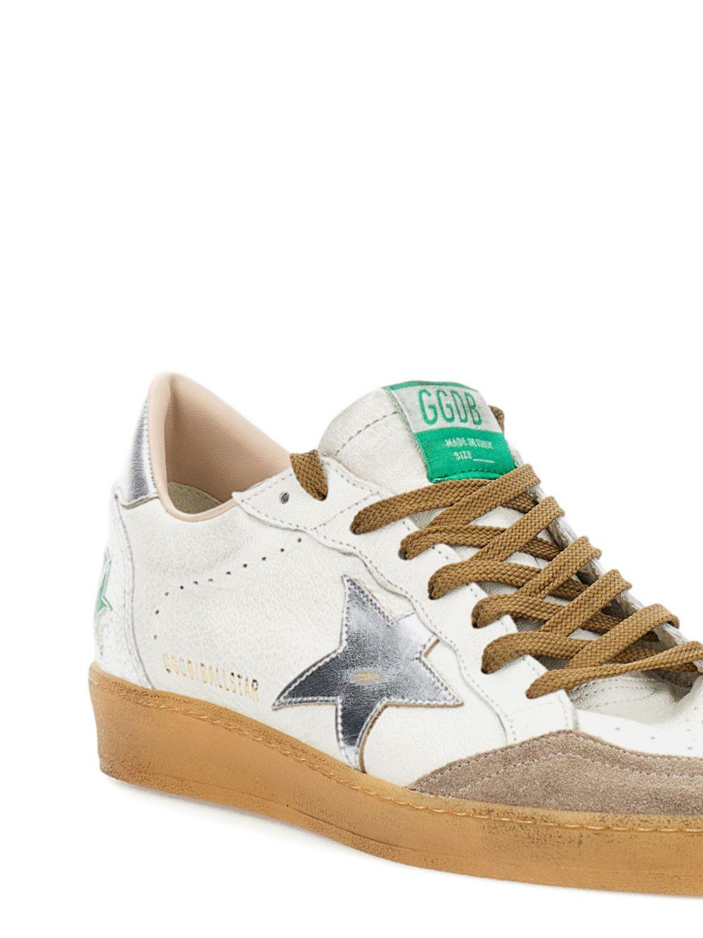 Sneaker superstar multicolor con applicazioni argento 