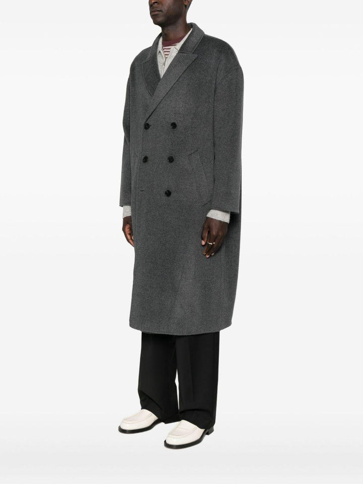 Cappotto doppiopetto grigio 