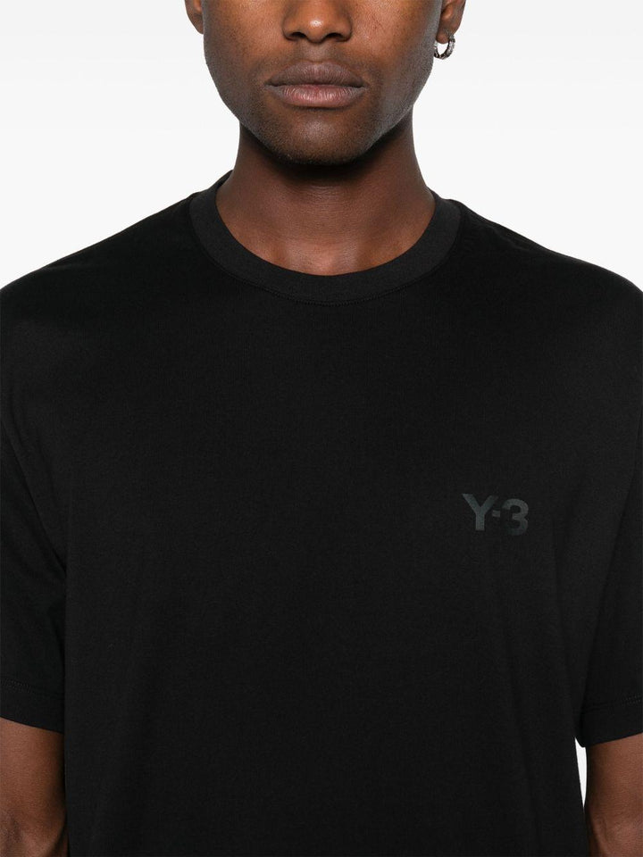 T-shirt nera logotype 