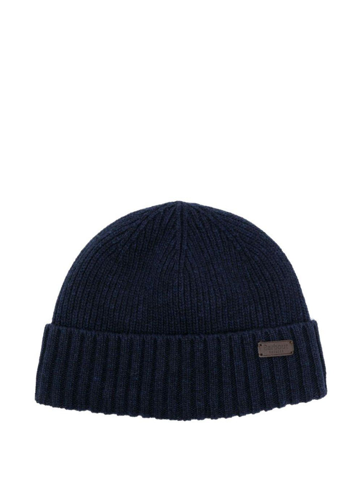 Berretto navy con logo 