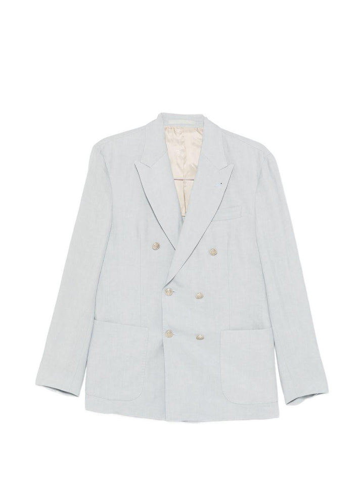 Blazer doppiopetto denim 