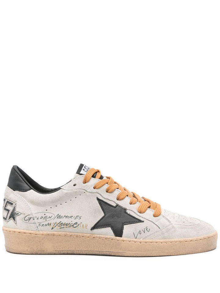 Sneakers grigio chiaro Ball Star con imbottitura e soletta rimovibile 
