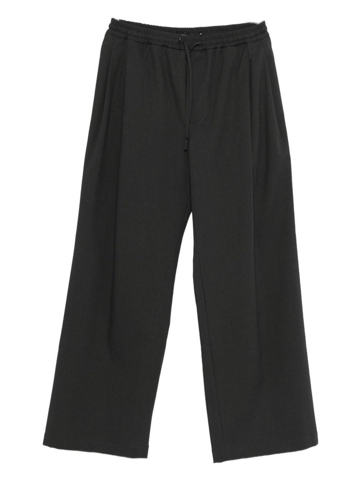 Pantaloni neri con coulisse