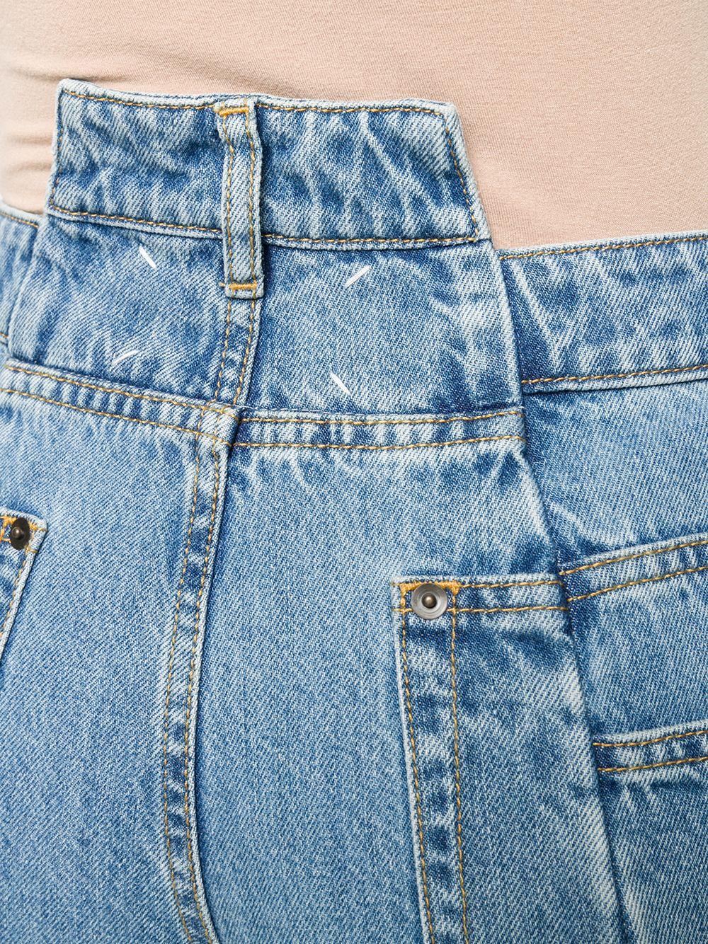 Jeans a gamba ampia Décortiqué 