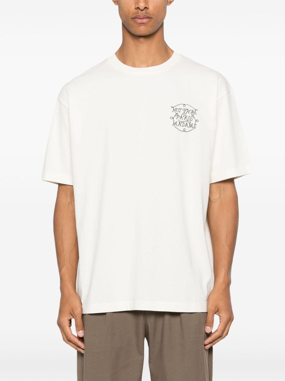 T-shirt Vignes bianca 