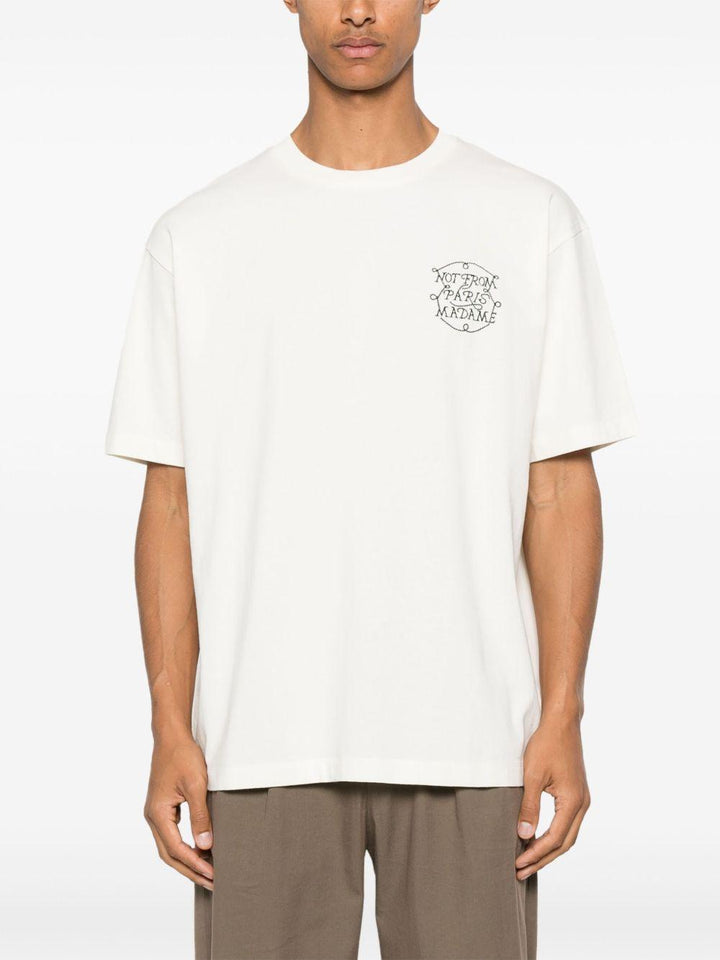 T-shirt Vignes bianca 