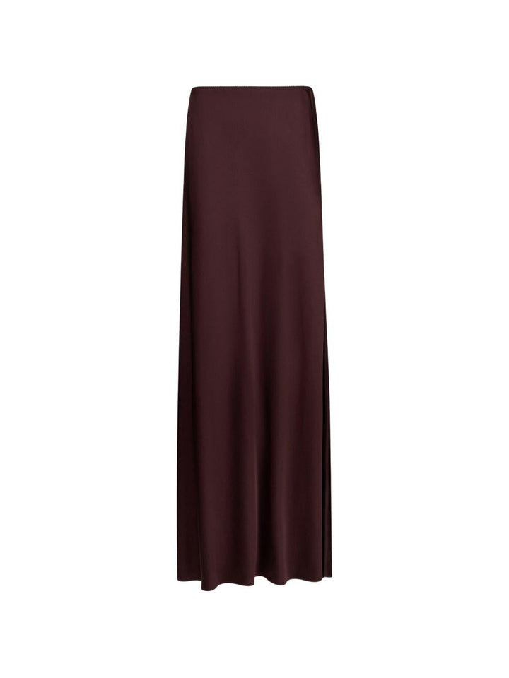 Gonna lunga in satin 