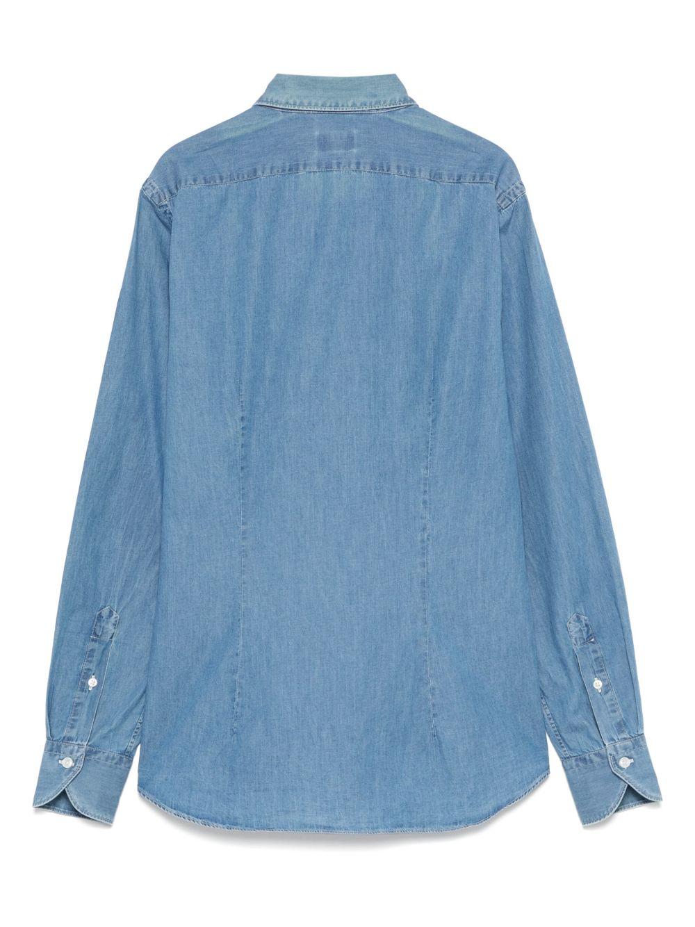 Camicia denim indaco 
