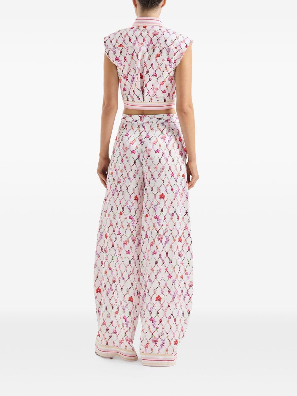 Pantaloni con stampa 