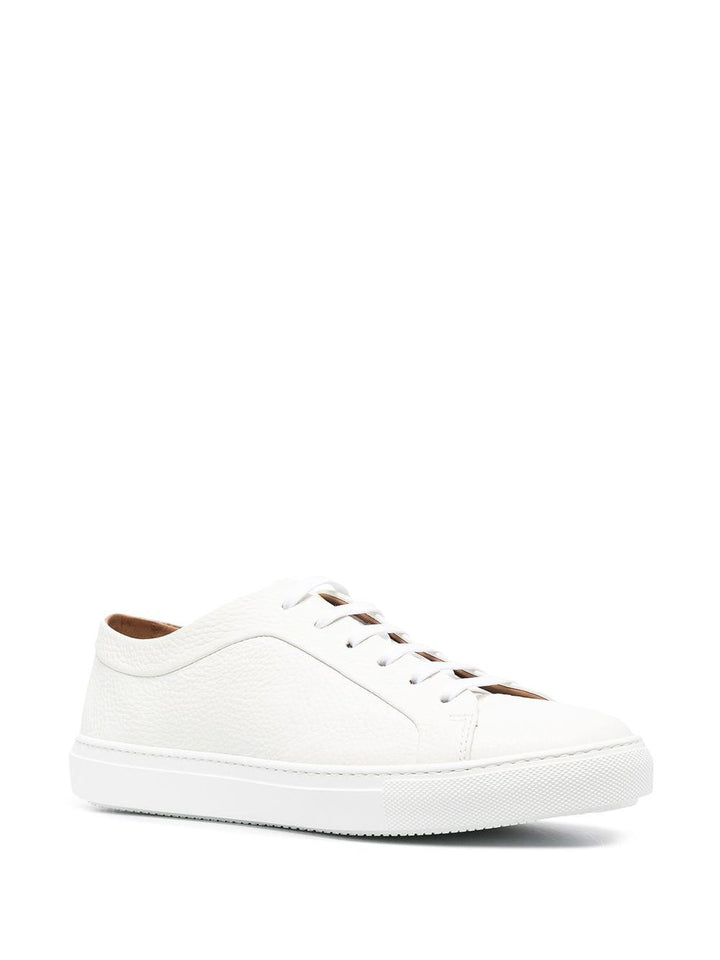 sneaker in pelle bianca 