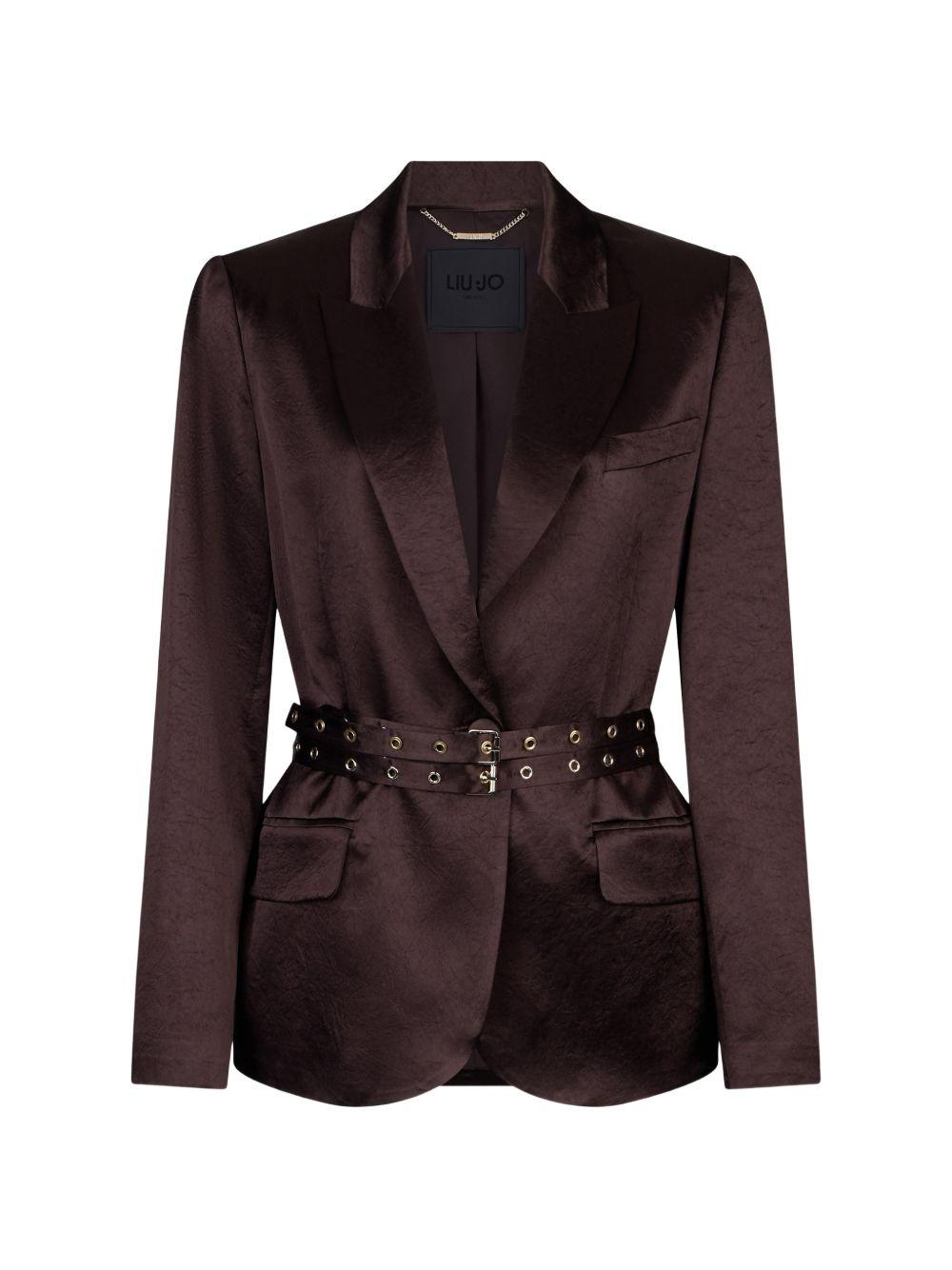 Blazer con cintura 