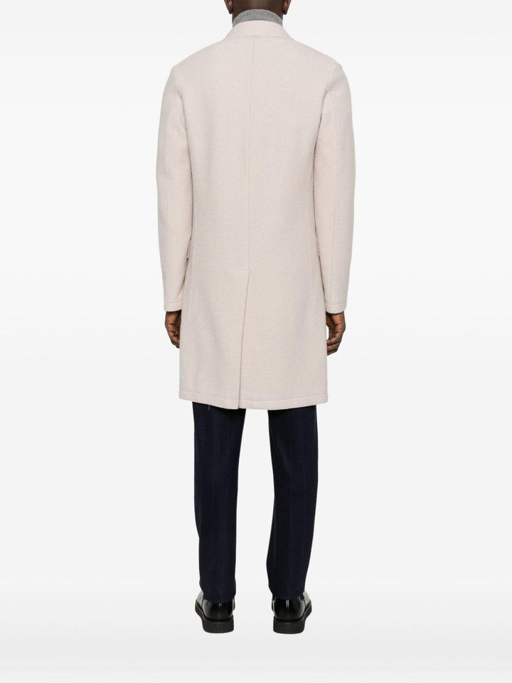 Cappotto doppiopetto avorio 