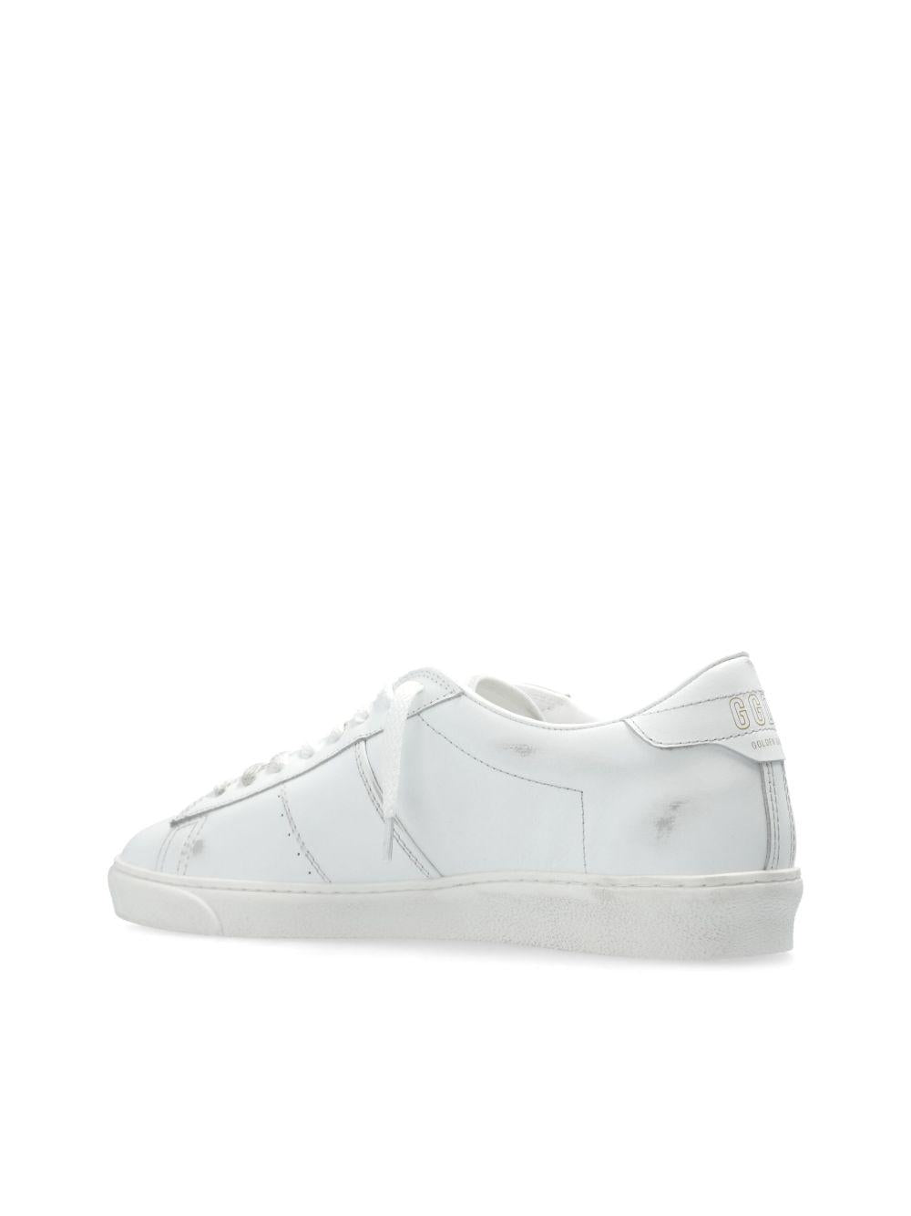 Sneakers Matchstar bianche ottico con dettagli logo 