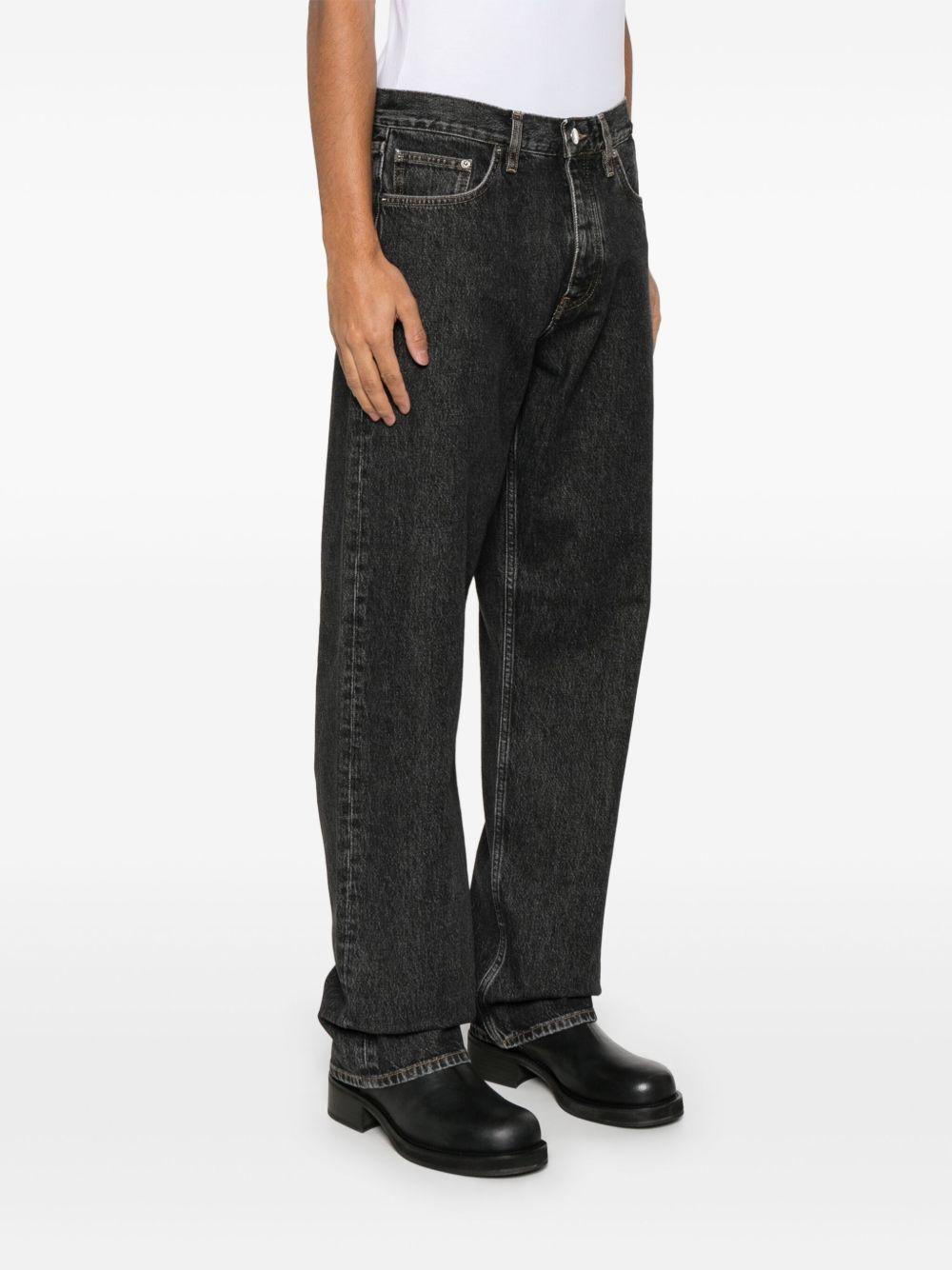 Jeans dritti neri 