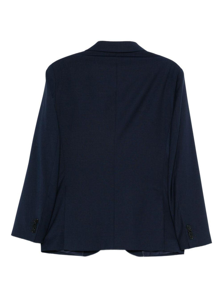 Completo monopetto blu 