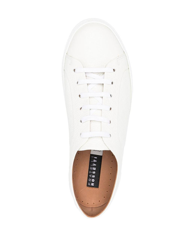 sneaker in pelle bianca 
