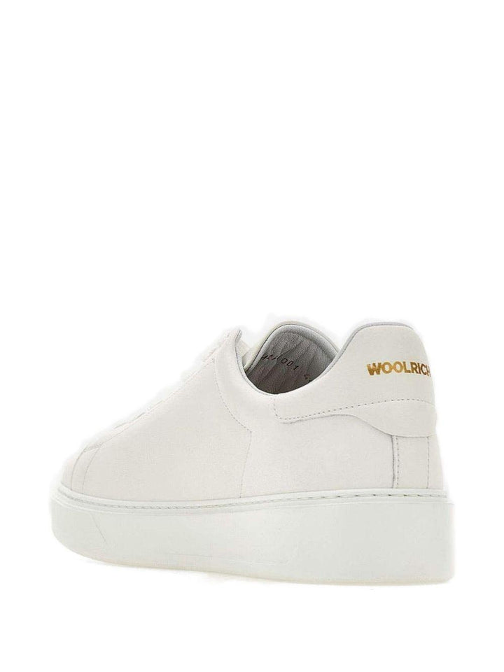 Sneakers bianche in pelle 