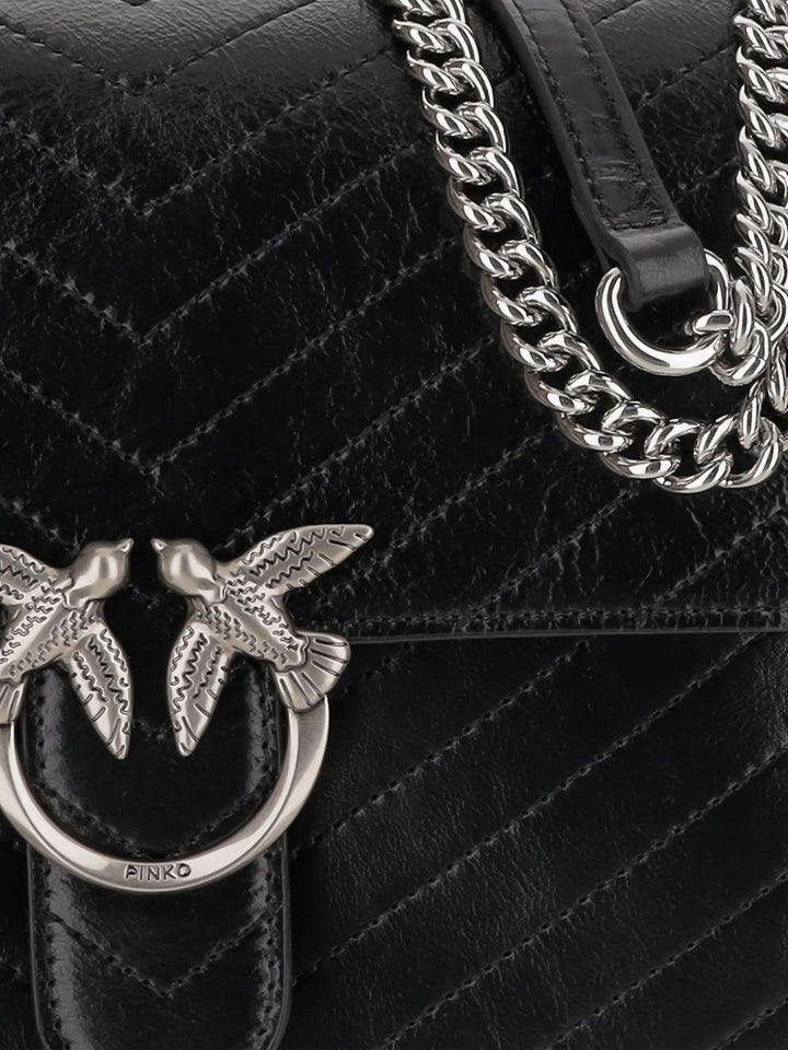 Borsa a spalla Classic Love trapuntata 