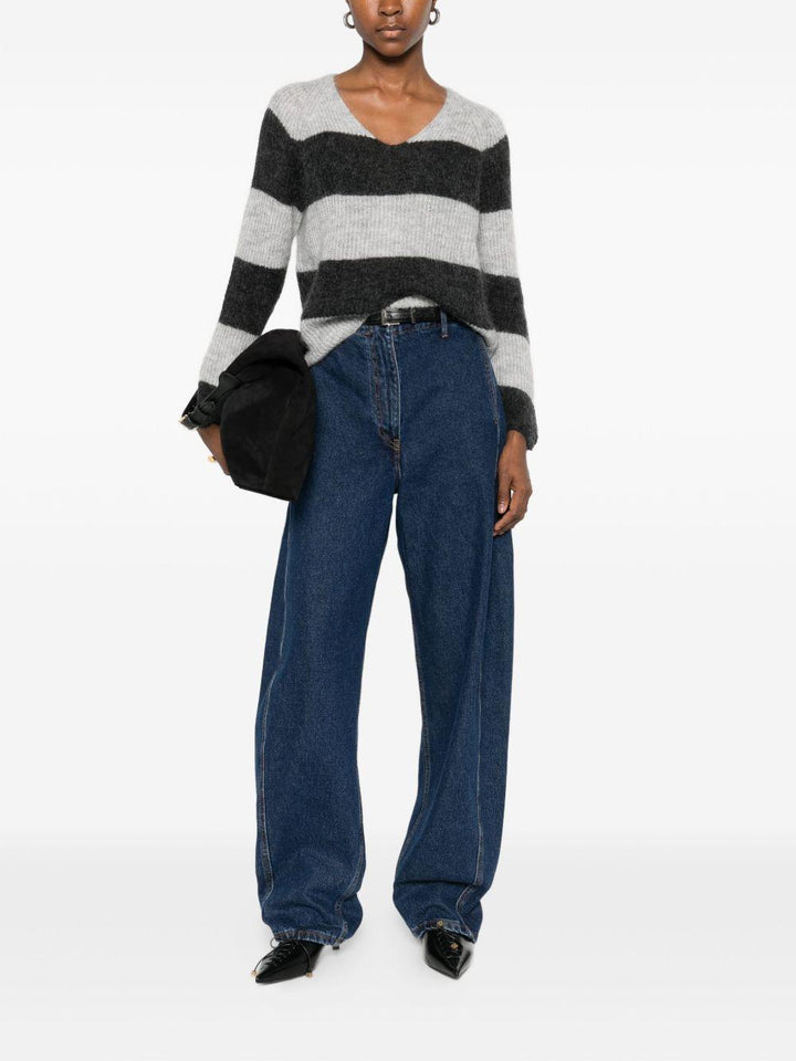 Maglione a righe 