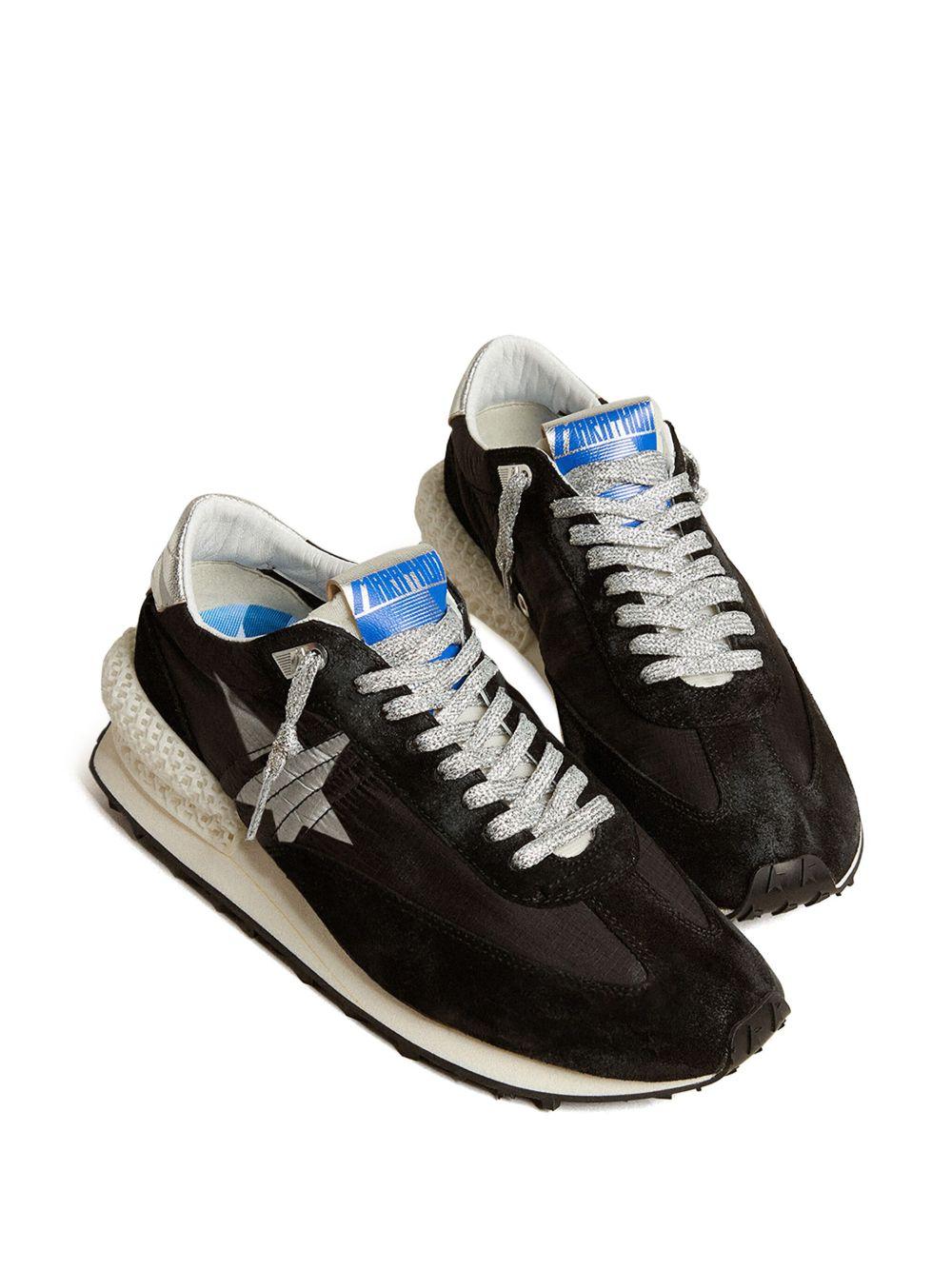 Sneakers con stampa black/silver 
