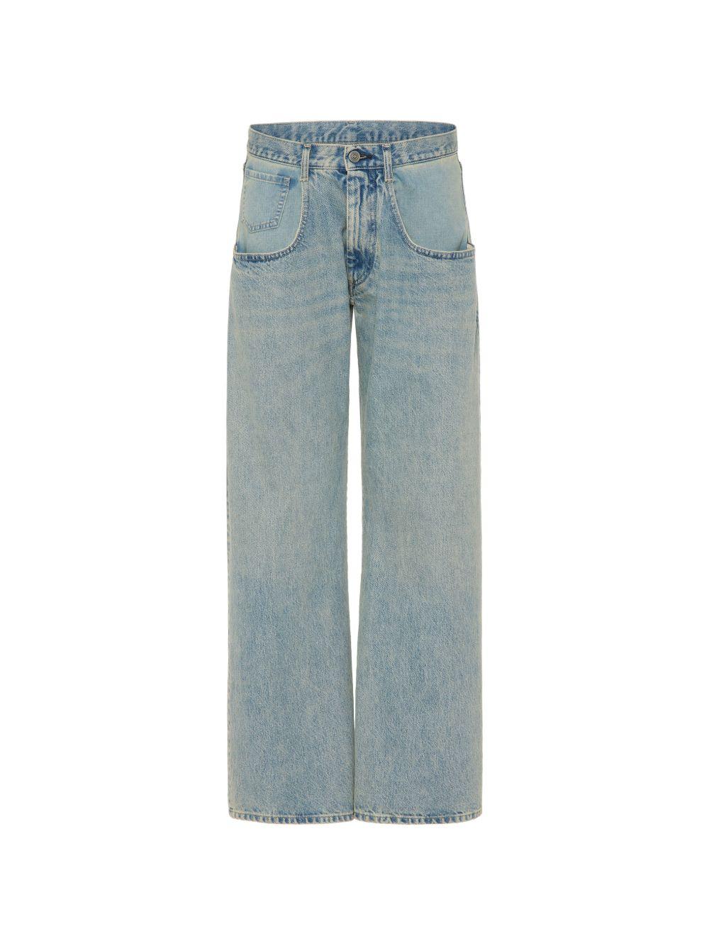 Jeans a gamba ampia 