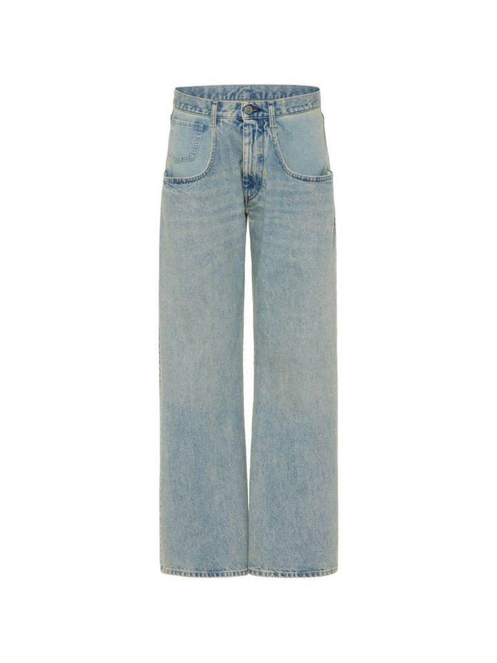 Jeans a gamba ampia 