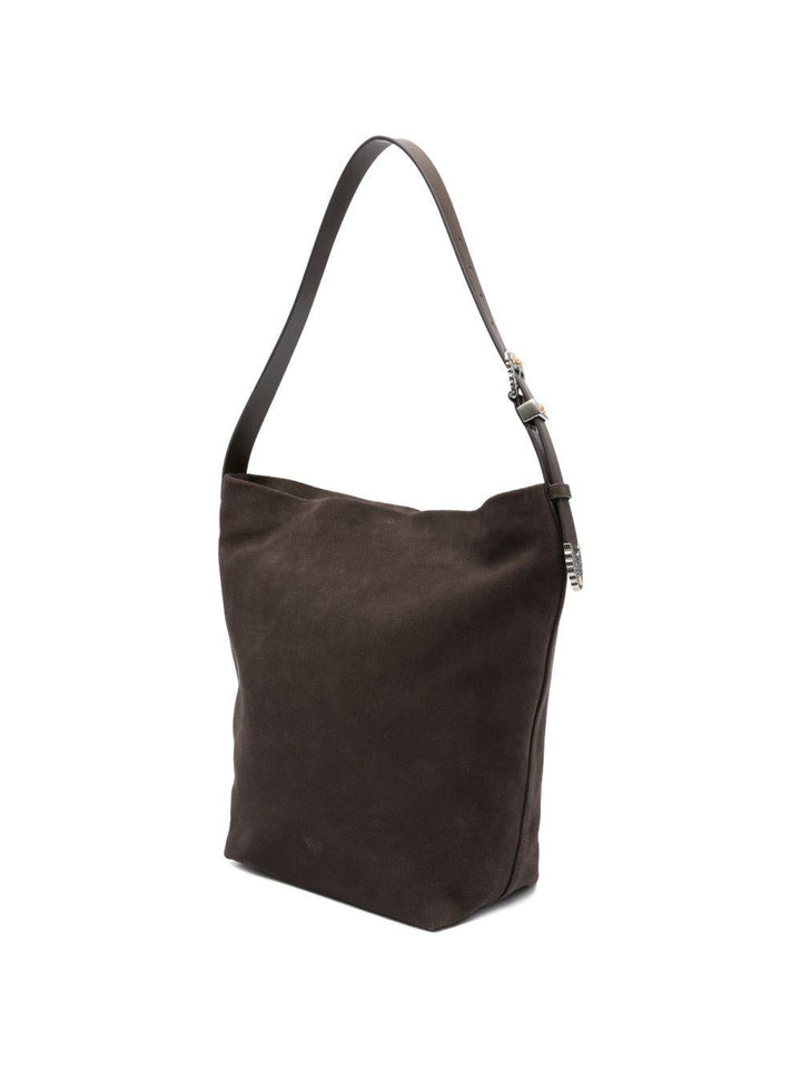 Borsa a spalla con fibbia 