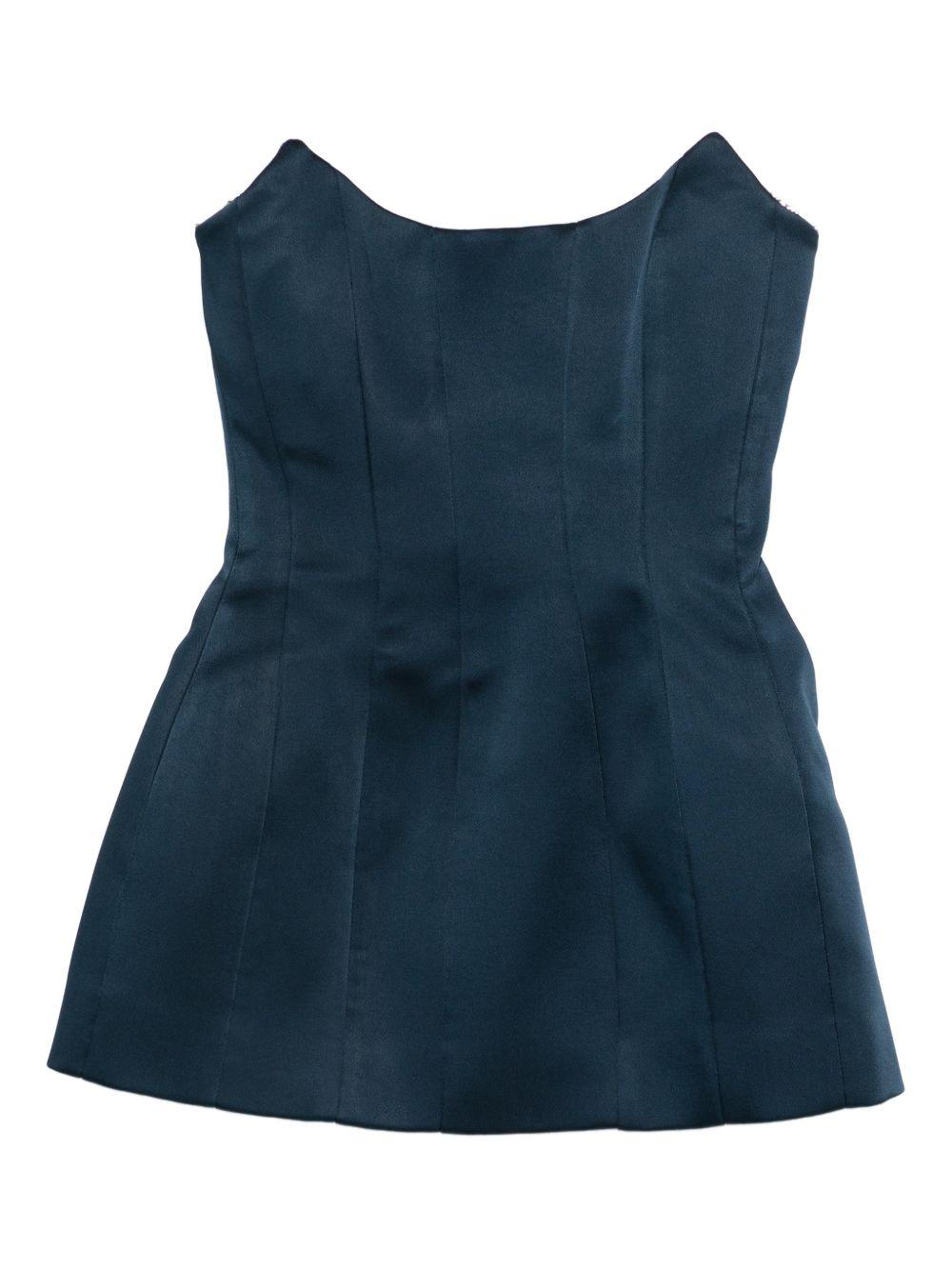 Bustier in satin 