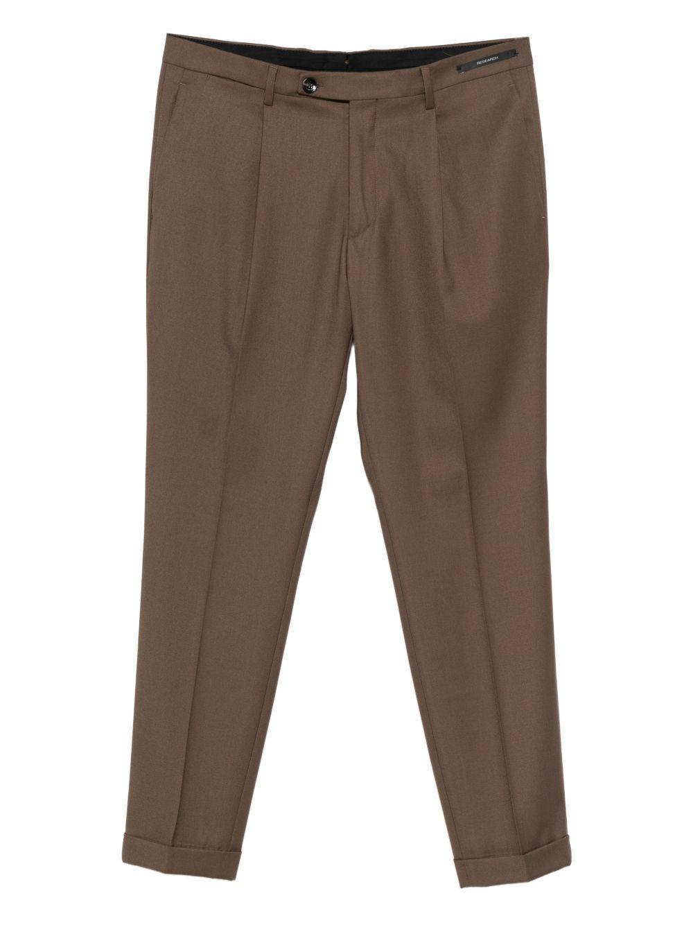 Pantaloni sartoriali beige 