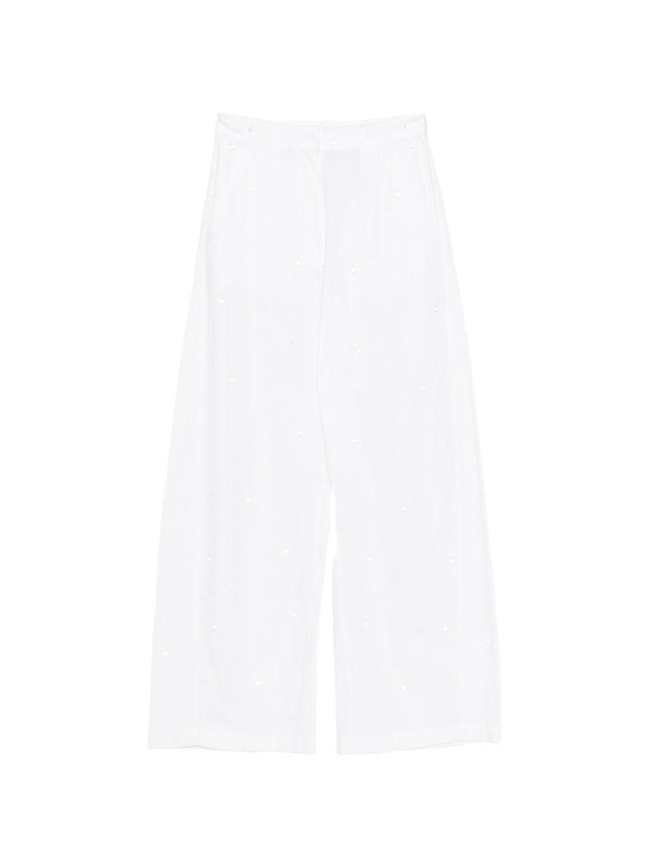 Pantaloni con decorazione 