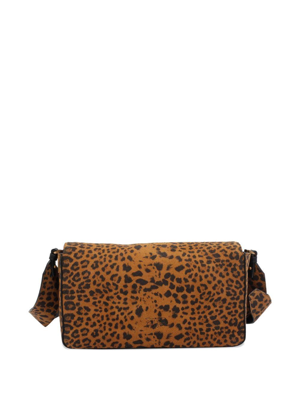 Borsa tote leopardata 