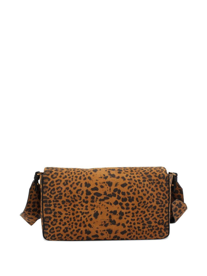 Borsa tote leopardata 