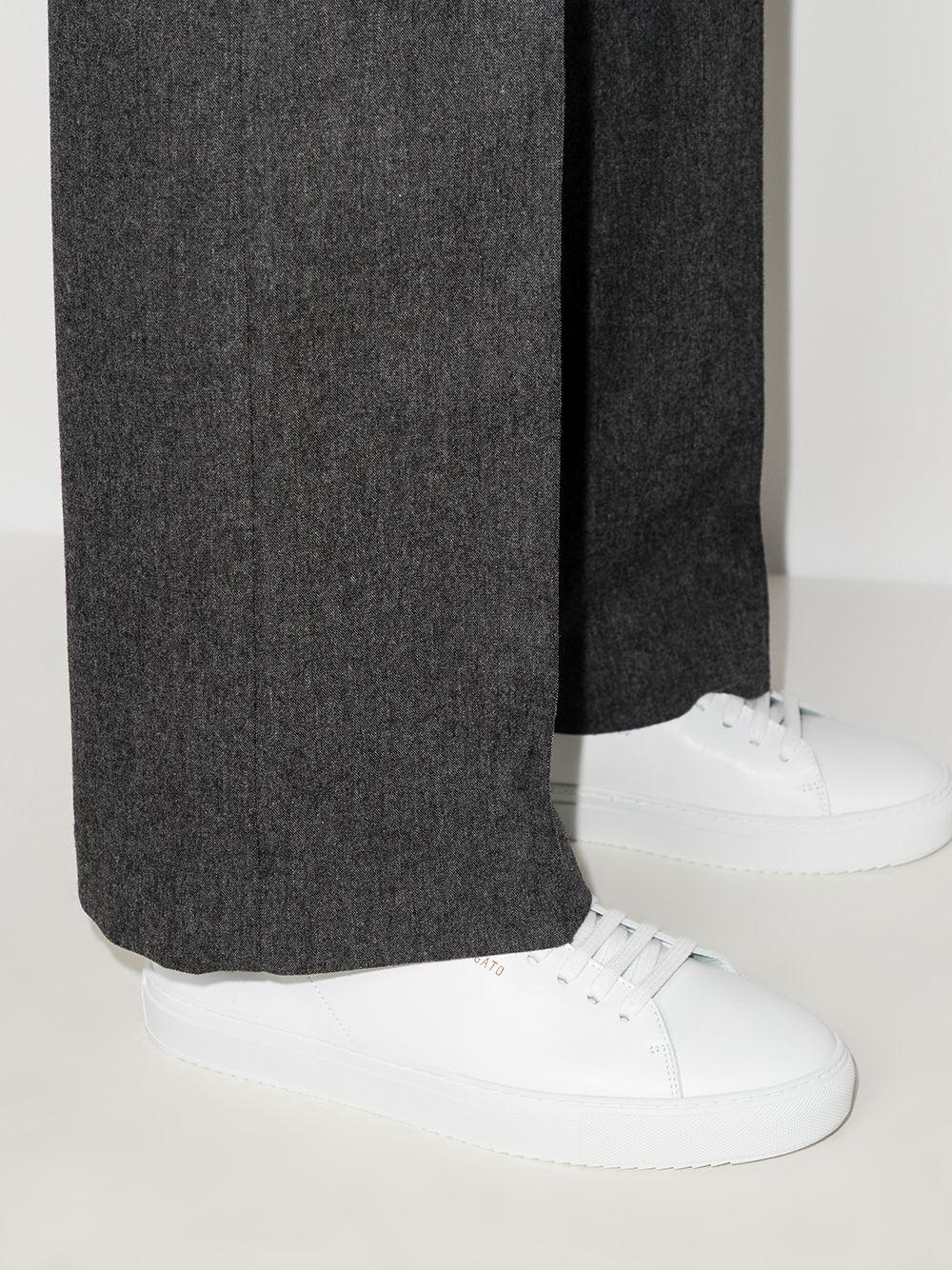 Sneakers bianche Clean 90 in pelle 