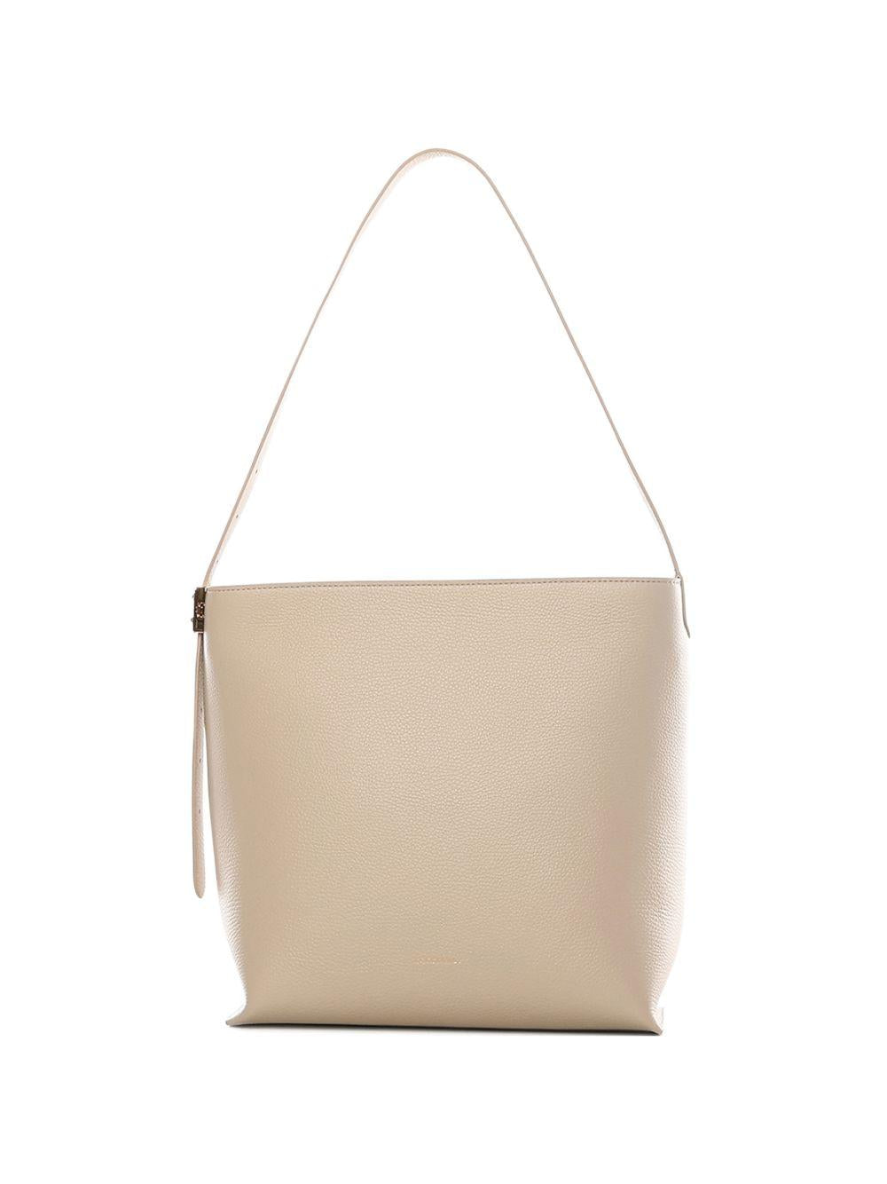 Borsa a spalla con logo 