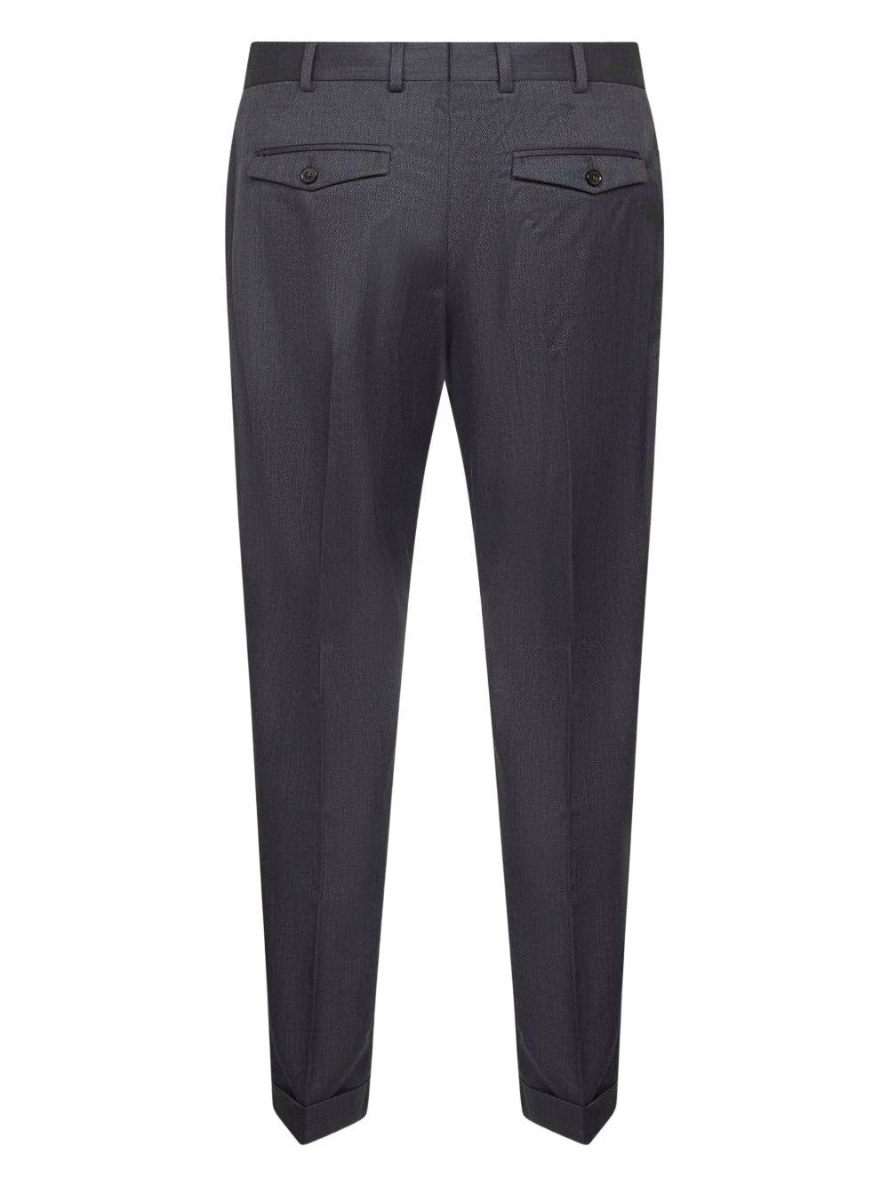 Pantaloni Rebel grigio scuro in twill 