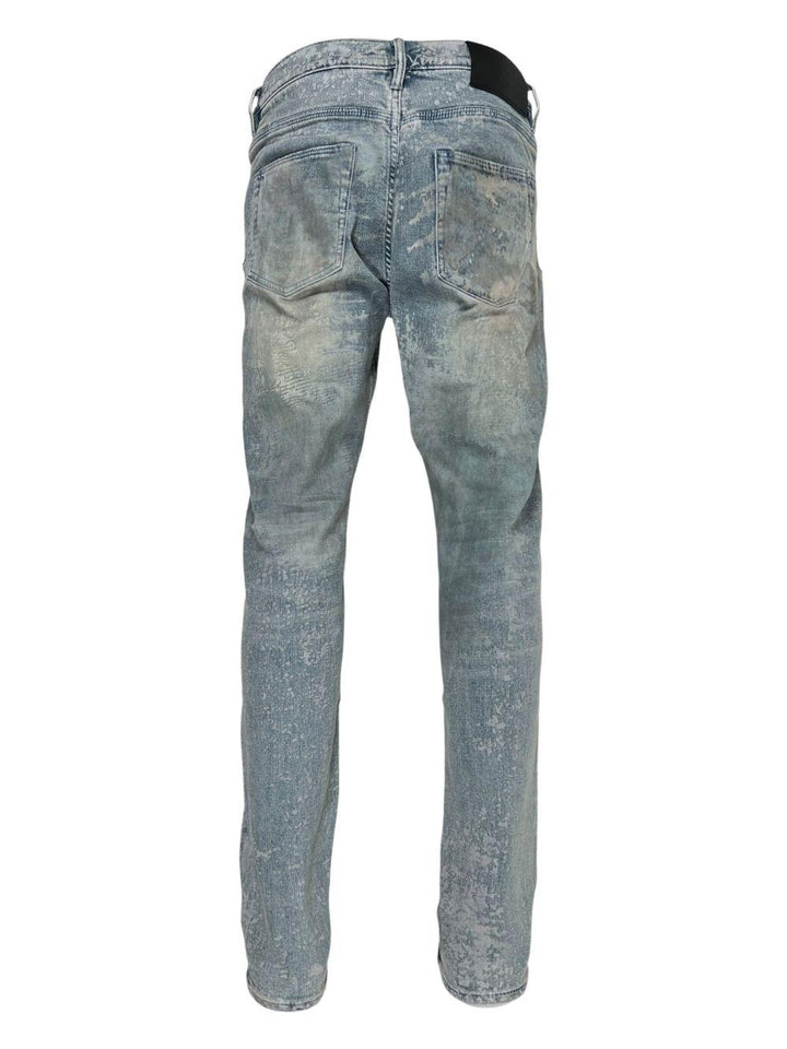Jeans con stampa fossil 