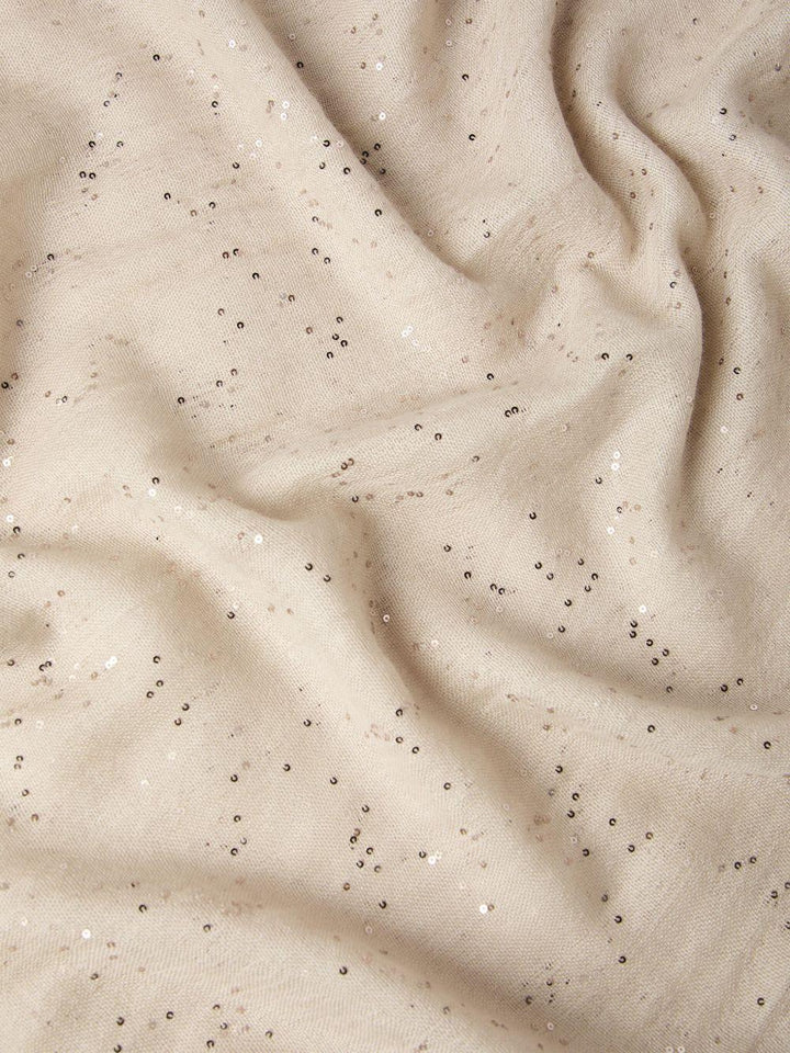 Sciarpa con paillettes 