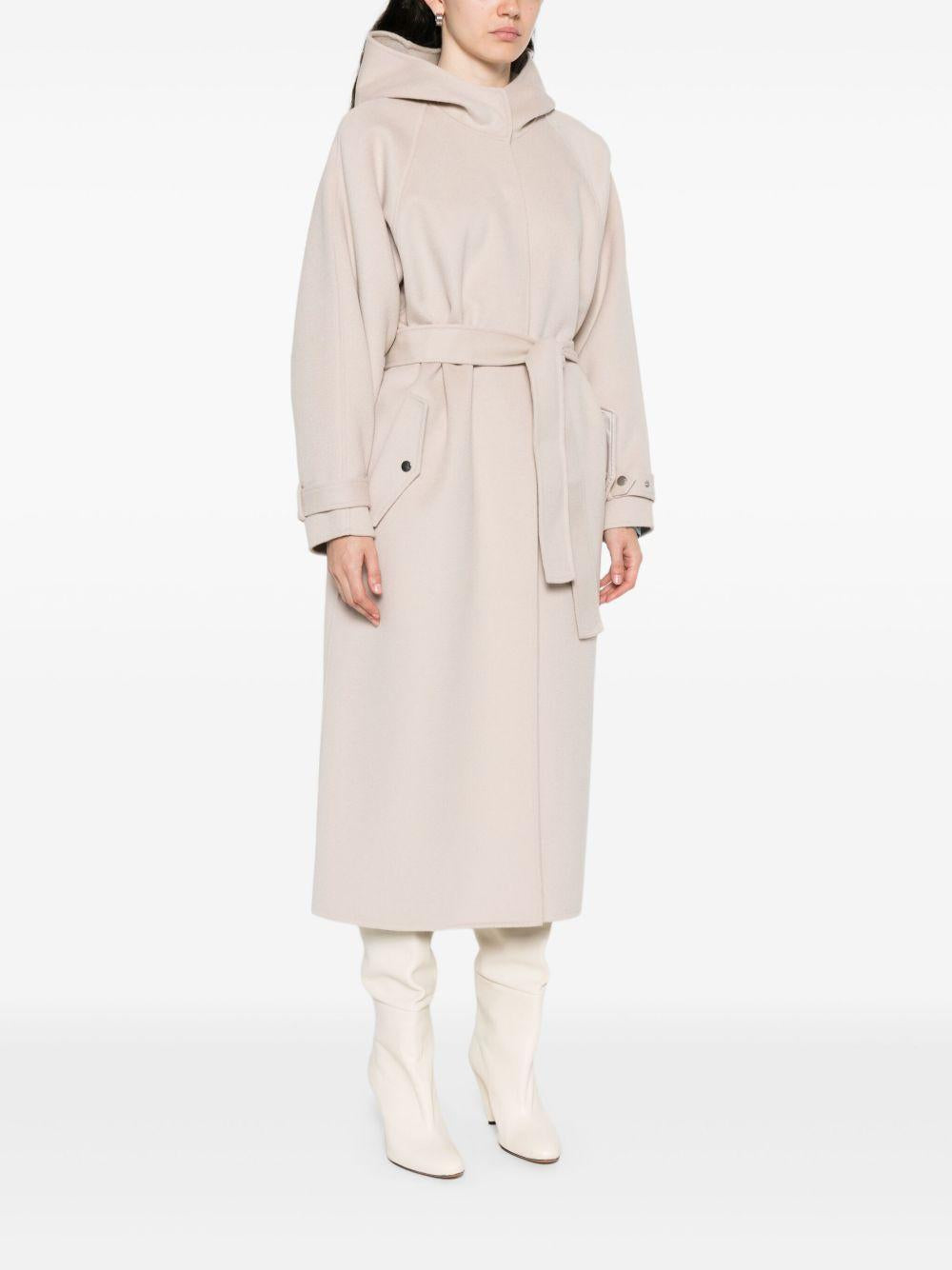 Cappotto con cappuccio 