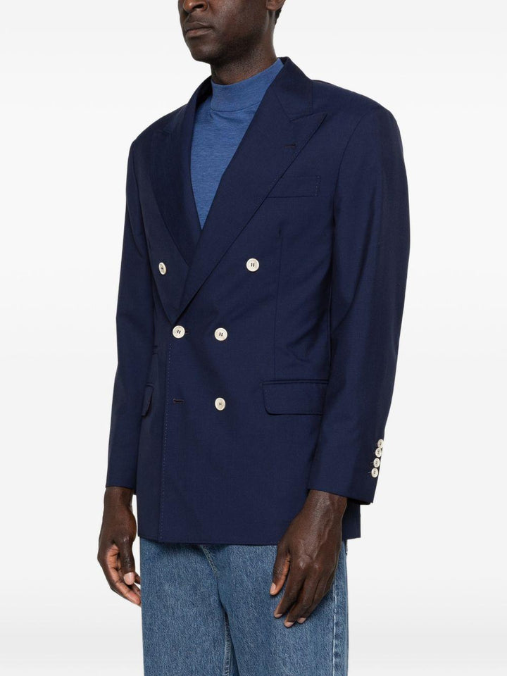 Blazer blu navy doppiopetto 
