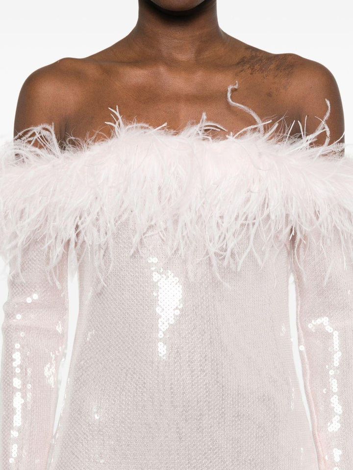 Abito midi con paillettes 