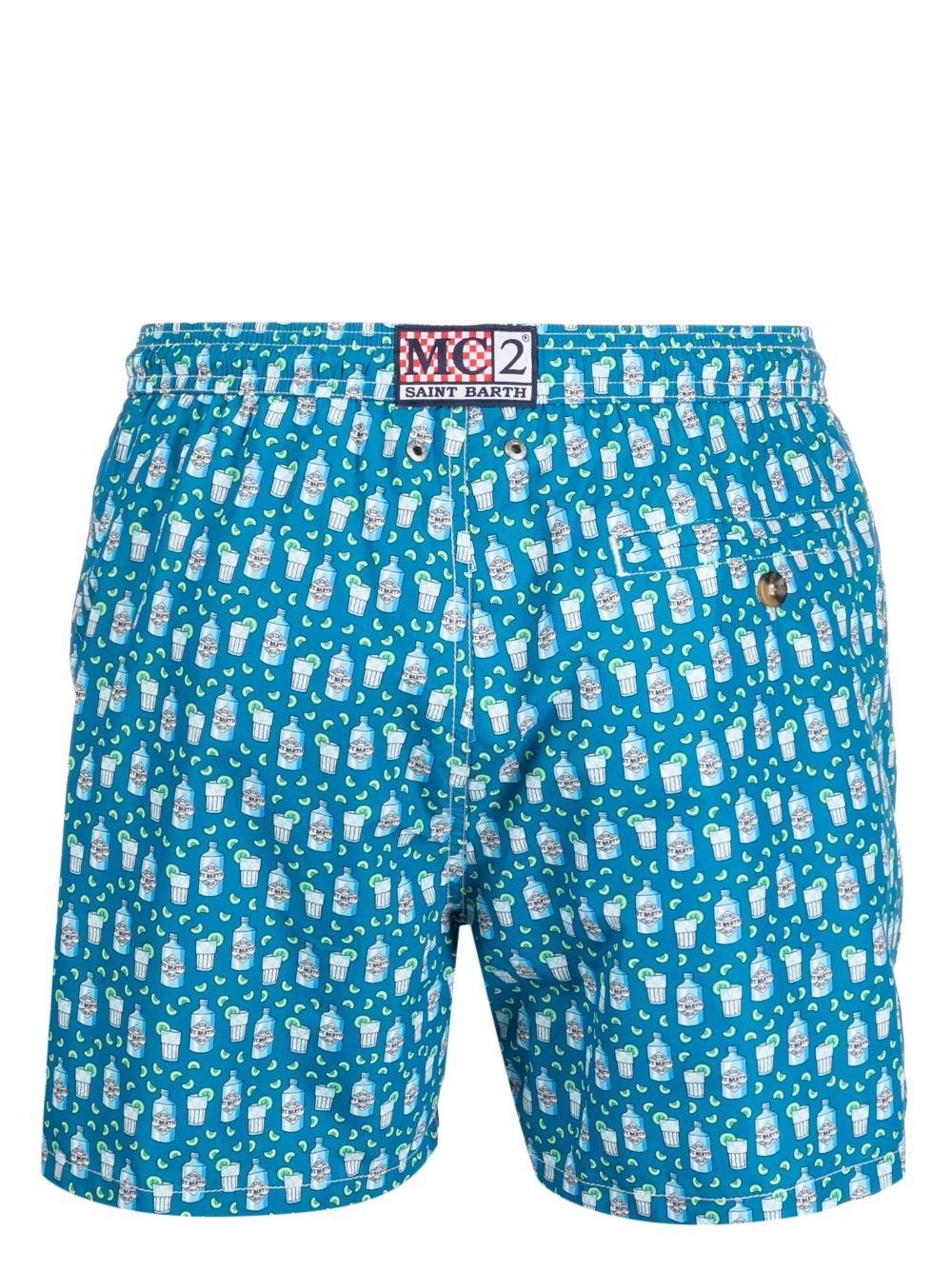 Costume da bagno blu 
