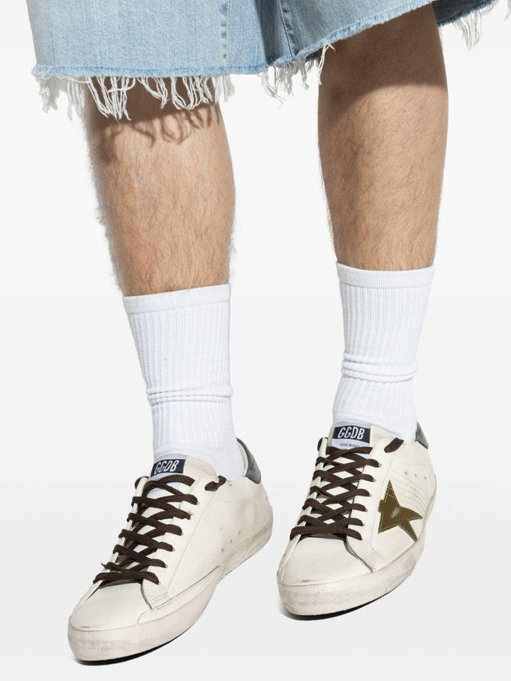 Sneakers bianche Super Star con dettaglio stella 